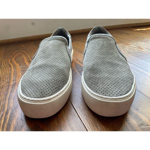 UGG Abies Perforated Slip-On Platform Sneaker, 7.5 - Picture 3 of 8